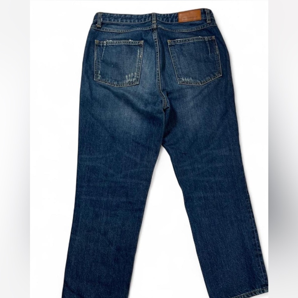 Won Hundred Jeans Nathalie Cropped Relaxed Straight Leg Size 29 - Picture 2 of 9